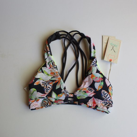 Maaji Other - Maaji Strappy Halter Reversible Bikini Top S